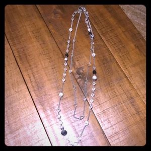 Timeless long layered necklace